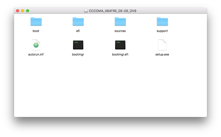 create windows 10 bootable usb on mac